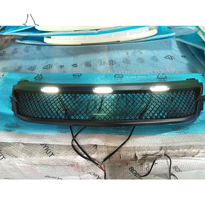 ABS Material Front Grill Mesh With LED Lights For Mitsubishi Triton L200 2019+