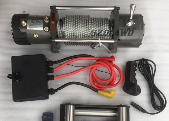 Torno eléctrico resistente inalámbrico teledirigido 4X4 del camino 9500LBS para el camión/SUV